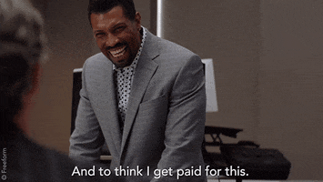 Working Deon Cole GIF by grown-ish
