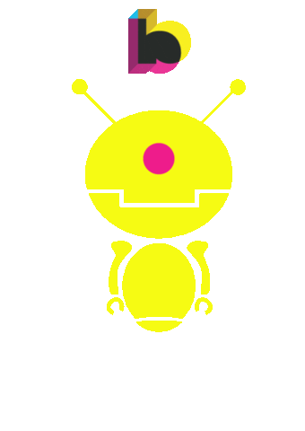 Instagram Robot Sticker by Bigumigu