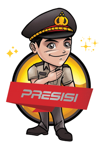 divisi humas polri Sticker