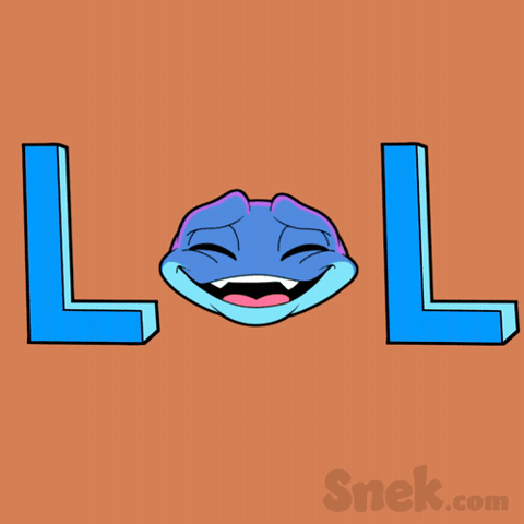 Cracking Up Lol GIF by Snek