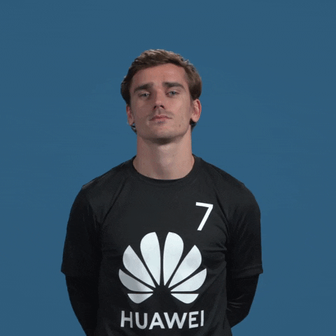antoine griezmann what GIF by HuaweiMobileFr