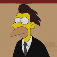 the simpsons frog GIF