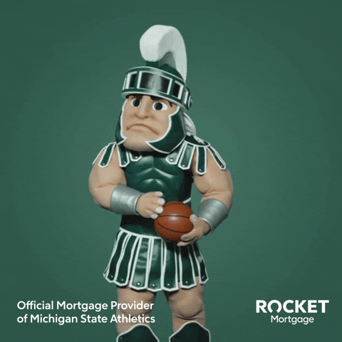 Quicken Michigan Basketball GIF by Rocket Mortgage