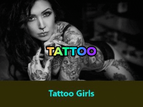 Tattoo-girls GIFs - Get the best GIF on GIPHY
