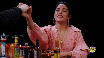 Vanessa Hudgens Wings GIF by First We Feast: Hot Ones