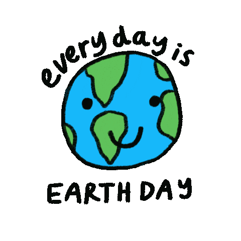 Climate Change Earth Sticker by Mia Page