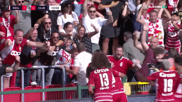 Celebration Goal GIF by Standard de Liège