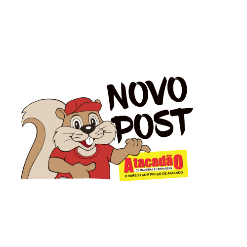 Atacadão de Madeiras Sticker