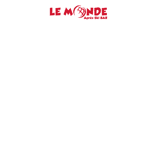 Le Monde Apres Ski Sticker