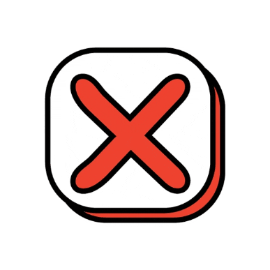 Отмена Нет Sticker by Kodeks