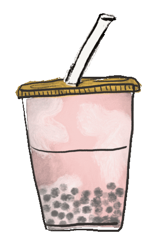 Boba Sticker