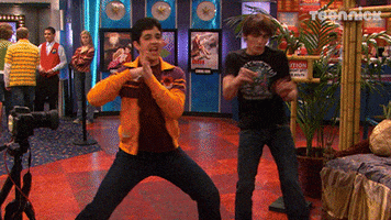 Drake And Josh Dancing GIF by NickRewind