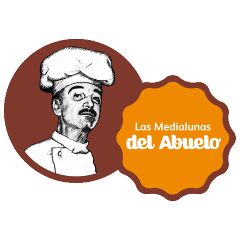 Las Medialunas del Abuelo Sticker