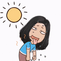 Tired Sunny Day GIF