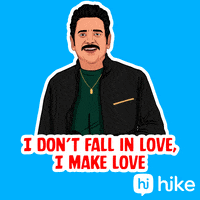 Make Love Blockbuster GIF by Hike Messenger