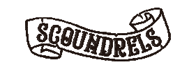 Scoundrels Barbers Sticker