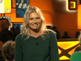 Nathalie Meskens Reaction GIF by VTM.be