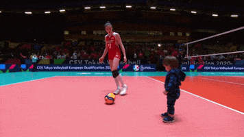 Naz Aydemir Child GIF by CEV - European Volleyball