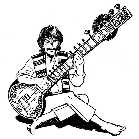 The Beatles Groove GIF by Dan Blaushild - Find & Share on GIPHY