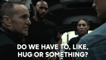 Agents Of Shield Hug GIF by ABC Network