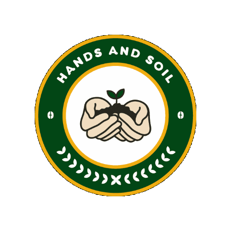 Hands and soil Sticker