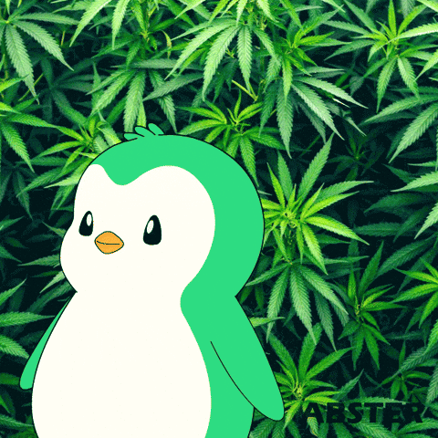 Penguin Goodbye GIF by Abster