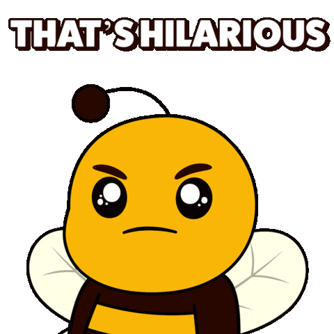 Ha Ha Ha Lol Sticker by Plan Bee Studios