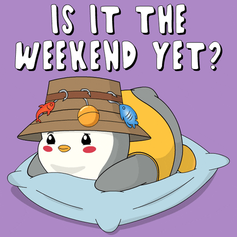 Bored Weekend GIF by Pudgy Penguins
