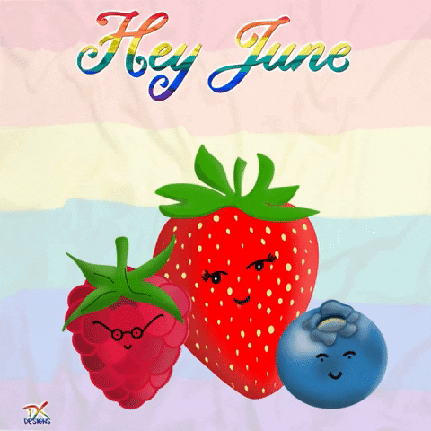 Pride Strawberry GIF