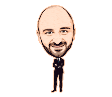 Guy V Sticker by Tecnocasa Impresa Napoli