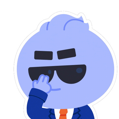 Glasses Glow Sticker by Kudai