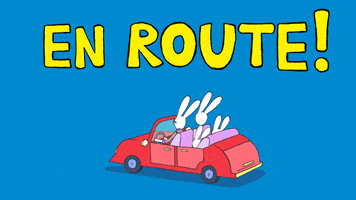 On The Road Car GIF by Simon Super Rabbit