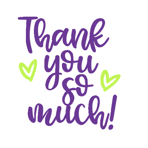 Thanks Thank You Sticker