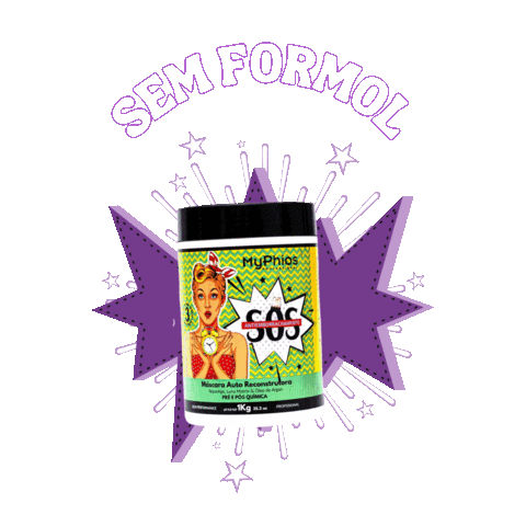 Mascara Sos Sticker by Myphios