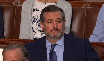 Bored Ted Cruz GIF by GIPHY News