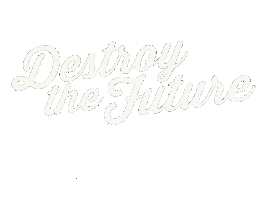 Pottzblitz destroy no future pottzo pottzblitz Sticker