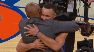 Regular Season Hug GIF by NBA