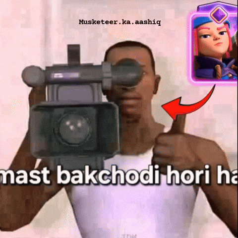 Camerawoman Bakchodi GIF