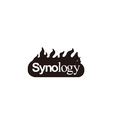 Fire Synology Sticker