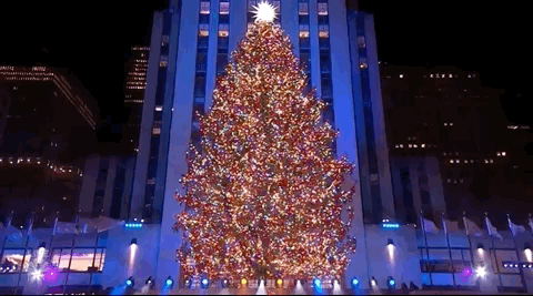 Rockefeller Christmas Tree 2022 Gif 2020 Gifs - Find & Share On Giphy