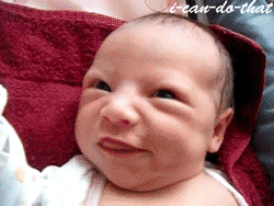 funny baby reaction gifs