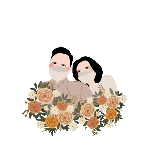 Illustration Love Sticker