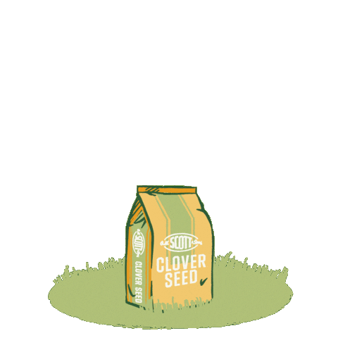 Grass Clover Sticker by OM Scott and Sons