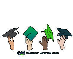 Graduation Celebration Sticker by College of Western Idaho