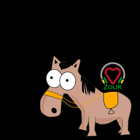 Horse Unicorn GIF by I Heart Zouk Radio