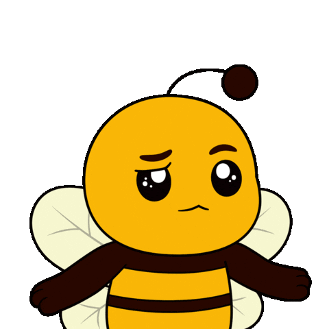 No Way What Sticker by Plan Bee Studios
