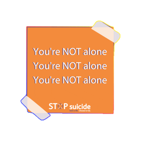 Mental Health Help Sticker by STOPSuicide