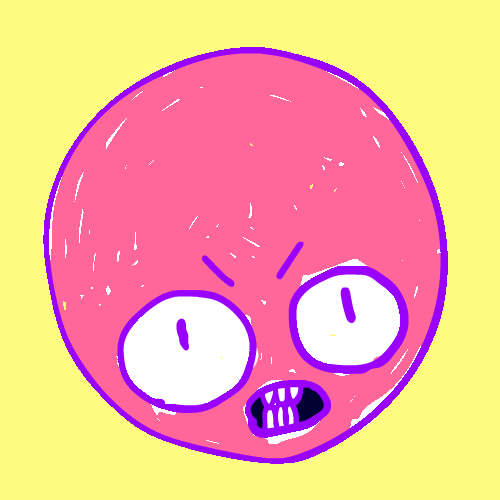 Angry Pink GIF