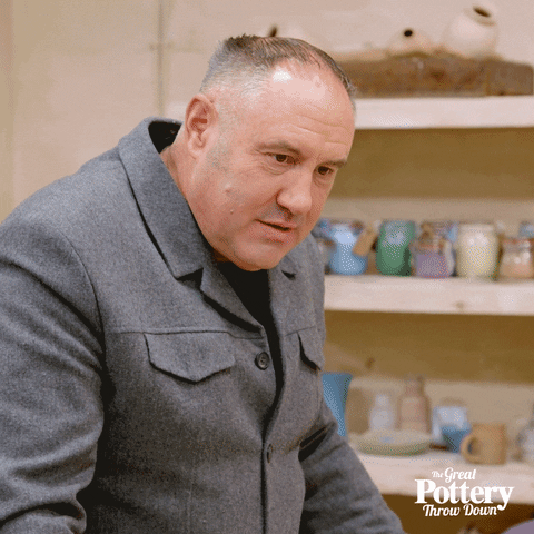 Suspicious Eyebrow GIF by The Great Pottery Throw Down