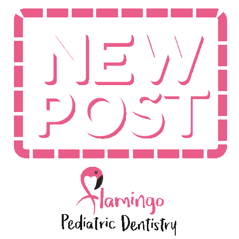 Flamingo Pediatric Dentistry Sticker